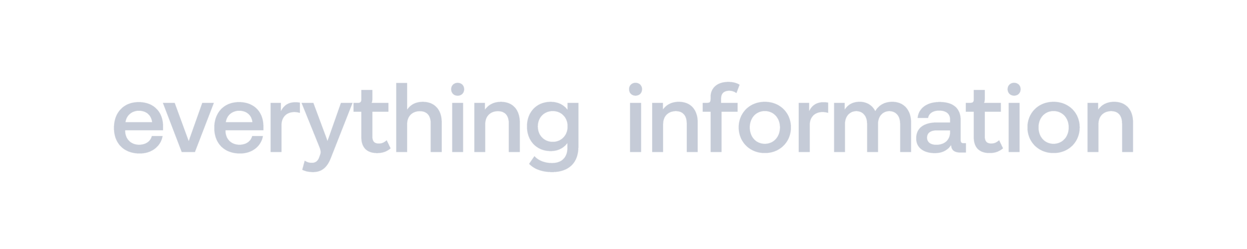 everything information